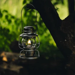 Thous Winds Railroad Kerosene Lamp Vintage Silver -Camping Equipment Store Lp2