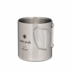Snow Peak Stainless Vacuum Double Wall 450 Mug -Camping Equipment Store MG 214 04