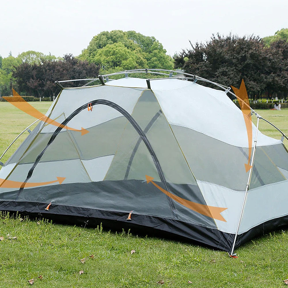Hewolf 2 Person Camping Tent 5 Hewolf 2 Person Camping Tent - Image 5