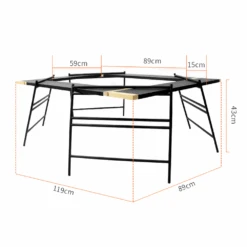 Camp Leader Portable And Multiple Function BBQ Table 22 Camp Leader Portable And Multiple Function BBQ Table -Camping Equipment Store MON24 3 jpg