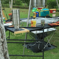 Camp Leader Portable And Multiple Function BBQ Table 14 Camp Leader Portable And Multiple Function BBQ Table -Camping Equipment Store MON24 5