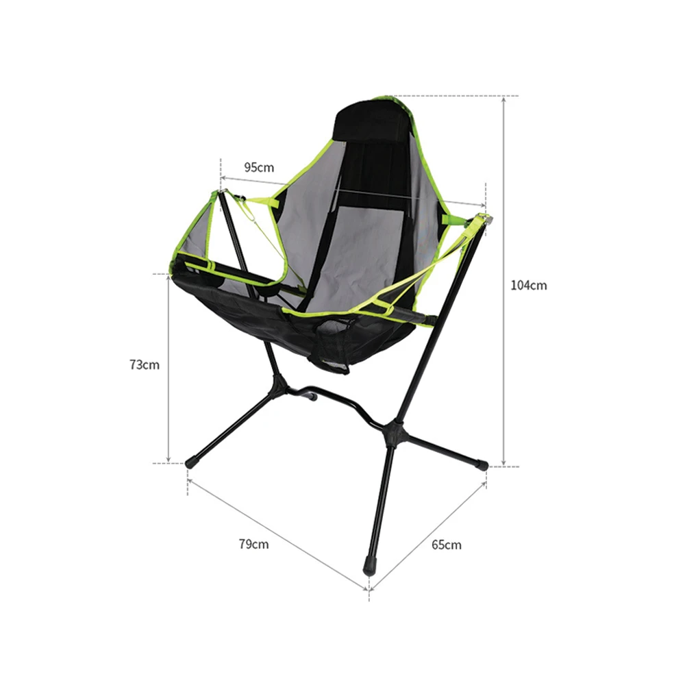 Camp Leader Outdoor Portable Lounge Chair 2 Camp Leader Outdoor Portable Lounge Chair - Image 2