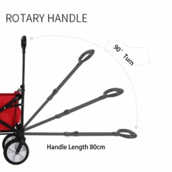 Camp Leader Camping Push Wagon - Black 8 Camp Leader Camping Push Wagon - Black -Camping Equipment Store MON42 8 edited