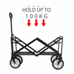 Camp Leader Camping Push Wagon - Black 9 Camp Leader Camping Push Wagon - Black -Camping Equipment Store MON42 9 edited