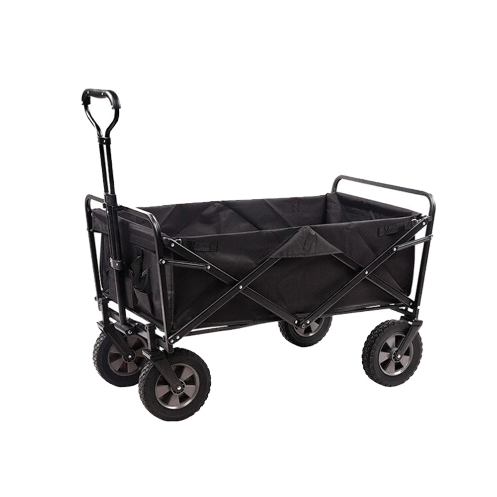 Camp Leader Camping Push Wagon - Black 1 Camp Leader Camping Push Wagon - Black