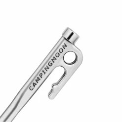 Campingmoon 8 Pieces Tent Pegs Silver - 20CM -Camping Equipment Store R20 8 3