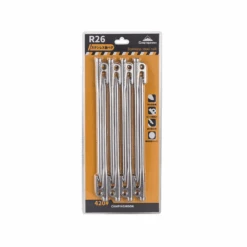 Campingmoon Stainless Steel Tent Pegs Silver -Camping Equipment Store R26 8 2