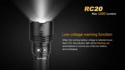 Fenix RC20 XM-L2 U2 Rechargable LED -Camping Equipment Store RC20 12 37213.1443026304.1280.1280 59337.1495815302