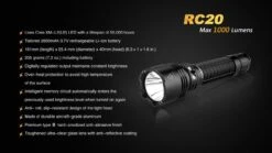 Fenix RC20 XM-L2 U2 Rechargable LED -Camping Equipment Store RC20 15 50886.1443026306.1280.1280 07283.1495815302