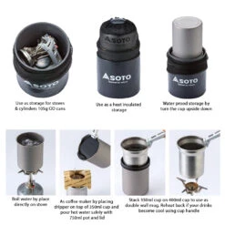 Soto ThermoStack Combo Cookset 10 Soto ThermoStack Combo Cookset -Camping Equipment Store SOD 521 03