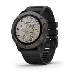 Garmin Fenix 6X GPS Watch - Sapphire Carbon Gray -Camping Equipment Store Sapphire Carbon 2