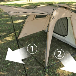 DoD Rider's Bike In Tent -Camping Equipment Store T2 466 TN 06