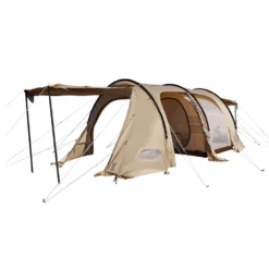 DoD Kamaboko Tent 3 S - Tan (Showroom Unit, Setup Once Outdoor) -Camping Equipment Store T3 688 TN 4