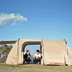 DoD Kamaboko Tent 3 S - Tan (Showroom Unit, Setup Once Outdoor) -Camping Equipment Store T3 688 TN 8 600x600 3413f1cb b0d6 4fd4 b52d 164241c3c8c0