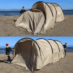 DoD Kamaboko Tent 3 L - Tan [Exclude Peg & Inner Tent] -Camping Equipment Store T7 690 TN 13