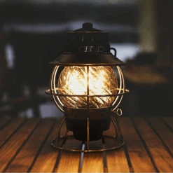 Thous Winds Barebones Railroad Lantern Glass Cover -Camping Equipment Store T7 04