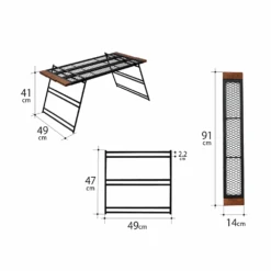 DoD Tequila Table -Camping Equipment Store TB4 746 BK 5