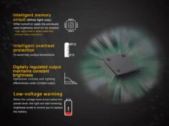 Fenix TK25 LED Flashlight IR Version BLACK -Camping Equipment Store TK25IR 13 E 47708.1491574554