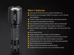 Fenix TK25 LED Flashlight IR Version BLACK -Camping Equipment Store TK25IR 15 E 48009.1491574554