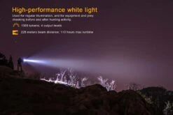 Fenix TK25 LED Flashlight RB Version Black -Camping Equipment Store TK25RB Hunting Flashlight White Light