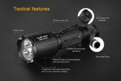 Fenix TK25 LED Flashlight RB Version Black -Camping Equipment Store TK25RB Hunting Flashlight features