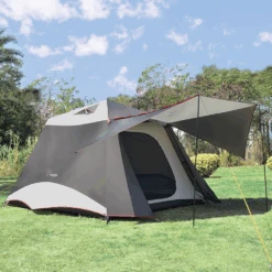 Vidalido Large Instant Cabin Tent Plus - White Coffee 11 Vidalido Large Instant Cabin Tent Plus - White Coffee -Camping Equipment Store TT 091 5 6