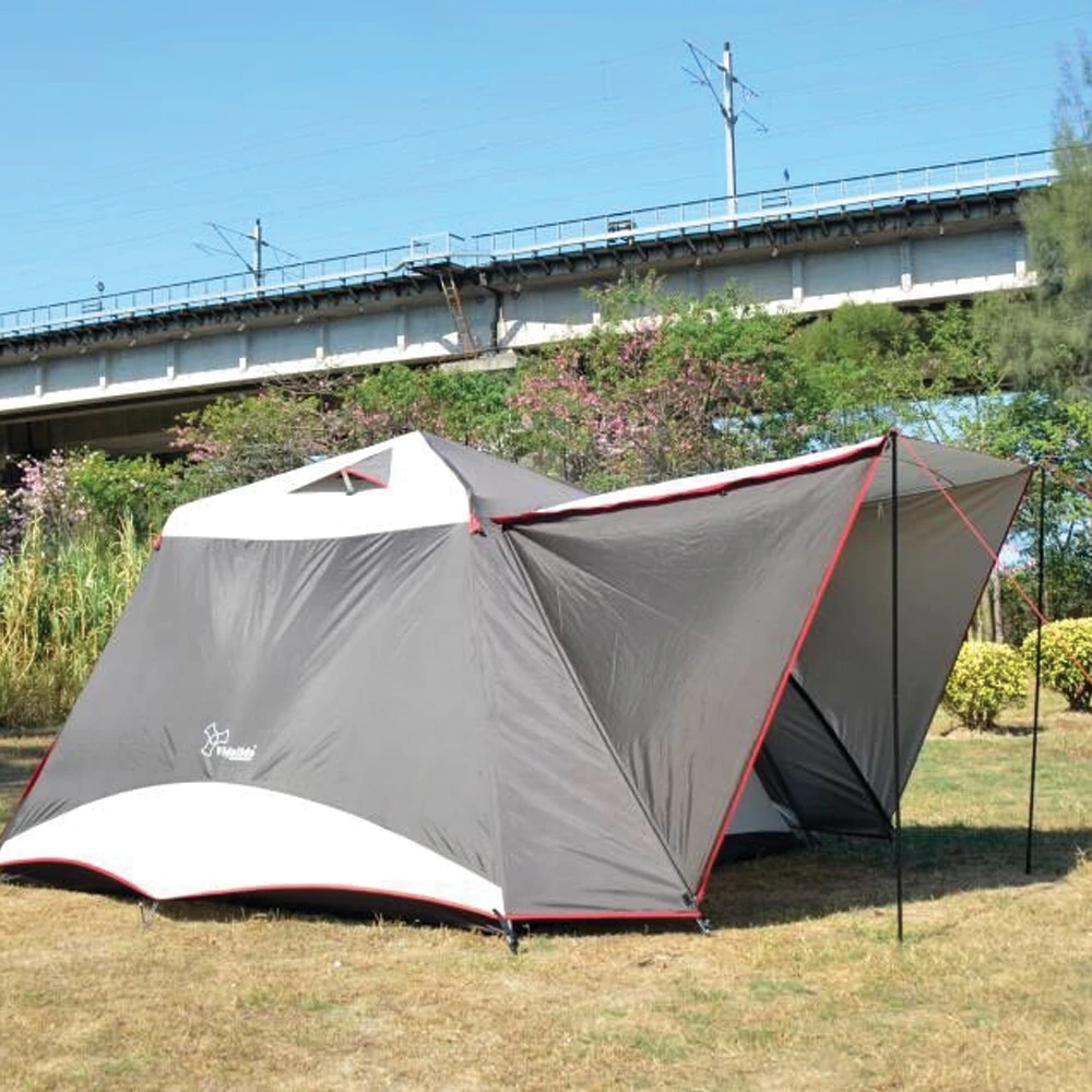 Vidalido Large Instant Cabin Tent Plus - White Coffee 6 Vidalido Large Instant Cabin Tent Plus - White Coffee - Image 6