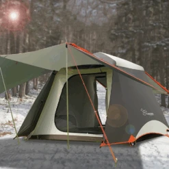 Vidalido Large Instant Cabin Tent Plus - White Coffee 15 Vidalido Large Instant Cabin Tent Plus - White Coffee -Camping Equipment Store TT 091 9