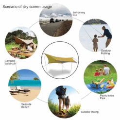 Vidalido Small Butterfly Tarp 18 Vidalido Small Butterfly Tarp -Camping Equipment Store TT 340