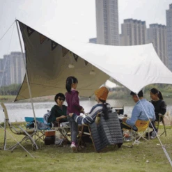 Vidalido Butterfly Tarp L - Tan -Camping Equipment Store TT 340 8 d1b96e05 4b7b 4b3c a512 9242df1918dd