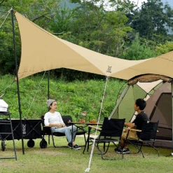 DoD Beetle Tarp - Tan -Camping Equipment Store TT5 655 TN 2