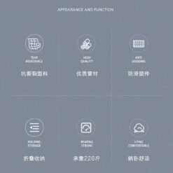 Adventurer Tanxianzhe Portable Campbed Khaki -Camping Equipment Store TXZ 0524 05