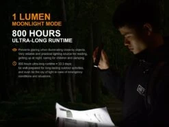 Fenix UC35 V2.0 XP-L HI V3 USB Rechargeable LED Flashlight -Camping Equipment Store UC35 V2 flashlight Moonlight