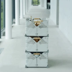 Snow Peak Stacking Shelf Container 13 Snow Peak Stacking Shelf Container -Camping Equipment Store UG 055G 03