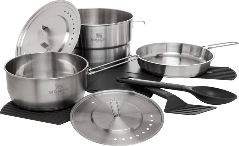 Stanley Adventure Even Heat Camp Pro Cook Set 4.75QT 2 Stanley Adventure Even Heat Camp Pro Cook Set 4.75QT - Image 2