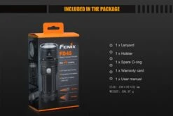 Fenix FD45 Ledflashlight 900 Lumen Black -Camping Equipment Store fenix fd45 focus flashlight package