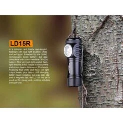 Fenix LD15R XP-G3 USB Rechargeable LED Flashlight Black -Camping Equipment Store fenix ld15r 2