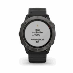 Garmin Fenix 6X GPS Watch - Sapphire Carbon Gray -Camping Equipment Store fenix6X Sapphire HR 1002