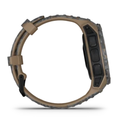 Garmin Instinct Tactical Camo GPS Smartwatch -Camping Equipment Store instinct tractical camo tan image 04