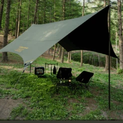 KZM Wild Field Hexa Tarp -Camping Equipment Store lifestyle 1