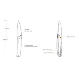 Ruike P661-B Knife -Camping Equipment Store p661 3