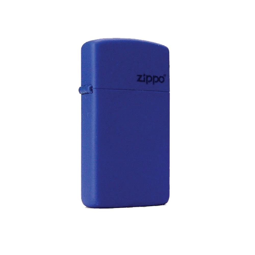 Zippo 1630ZL Slim Royal Blue Matte With Zippo Logo - Refillable Windproof Lighter 1 Zippo 1630ZL Slim Royal Blue Matte With Zippo Logo - Refillable Windproof Lighter