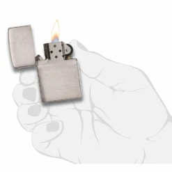 Zippo 200 Classic Brushed Chrome - Refillable Windproof Lighter -Camping Equipment Store zippo 200 2