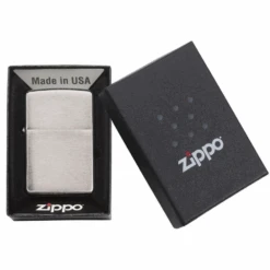 Zippo 200 Classic Brushed Chrome - Refillable Windproof Lighter -Camping Equipment Store zippo 200 4