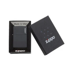 Zippo 218ZL Black Matte With Zippo Logo - Refillable Windproof Lighter 8 Zippo 218ZL Black Matte With Zippo Logo - Refillable Windproof Lighter -Camping Equipment Store zippo 218zl 4