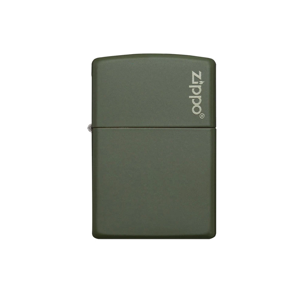Zippo 221ZL Green Matte With Zippo Logo - Refillable Windproof Lighter 1 Zippo 221ZL Green Matte With Zippo Logo - Refillable Windproof Lighter