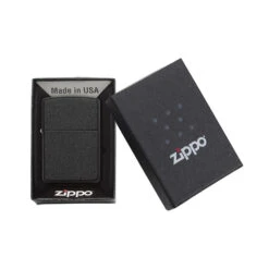 Zippo 236 Classic Black Crackle™ - Refillable Windproof Lighter 8 Zippo 236 Classic Black Crackle™ - Refillable Windproof Lighter -Camping Equipment Store zippo 236 4