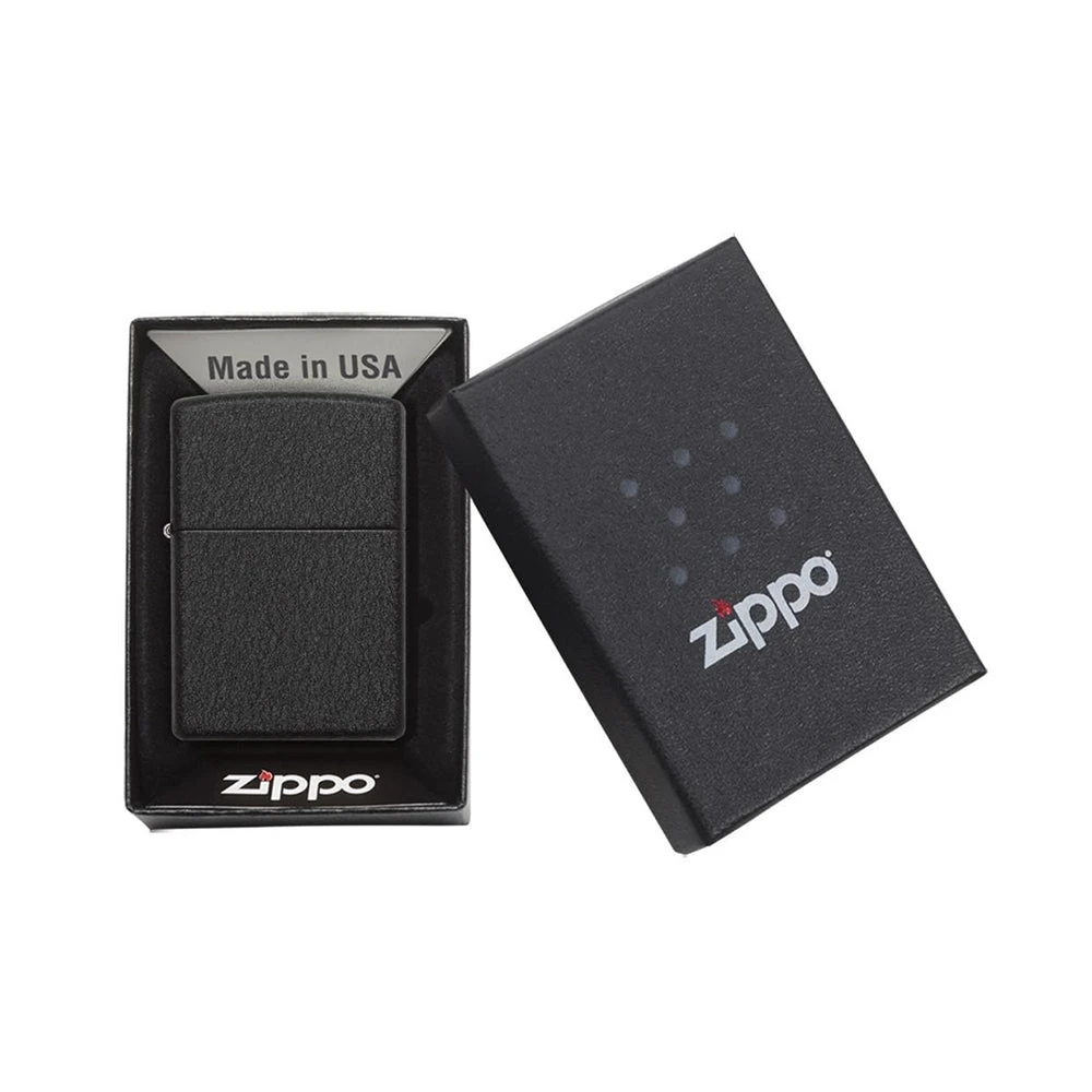 Zippo 236 Classic Black Crackle™ - Refillable Windproof Lighter 4 Zippo 236 Classic Black Crackle™ - Refillable Windproof Lighter - Image 4