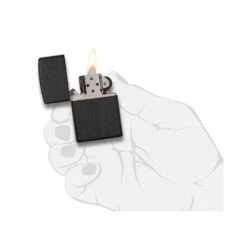 Zippo 236 Classic Black Crackle™ - Refillable Windproof Lighter 9 Zippo 236 Classic Black Crackle™ - Refillable Windproof Lighter -Camping Equipment Store zippo 236 5