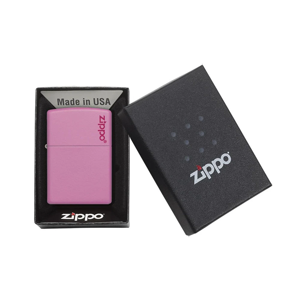 Zippo 238ZL Pink Matte With Zippo Logo - Refillable Windproof Lighter 3 Zippo 238ZL Pink Matte With Zippo Logo - Refillable Windproof Lighter - Image 3